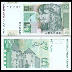5 kuna Croatia 2001