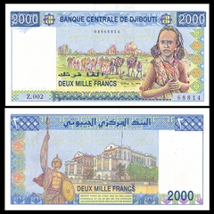 2000 francs Djibouti 2005