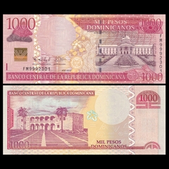 1000 pesos Dominican 2012