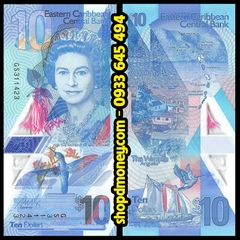 10 dollars Eastern Caribbean 2019