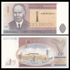 1 krooni Estonia 1992