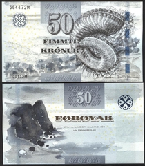 50 kronur Faeroe Islands 2011