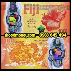 100 cents Fiji 2023 kỷ niệm quan hệ ngoại giao với Trung Quốc