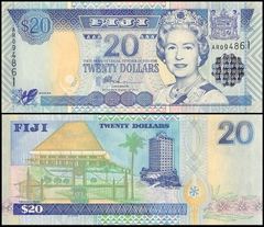 20 dollars Fiji 2002