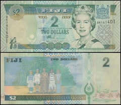 2 dollars Fiji 2002