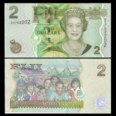 2 dollars Fiji 2011