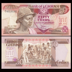 50 cedis Ghana 1986