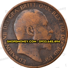 Xu 1 penny Edward II 1902 -1910