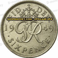 Xu 6 pence George VII 1949 - 1952