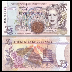 5 pounds Guernsey 1996