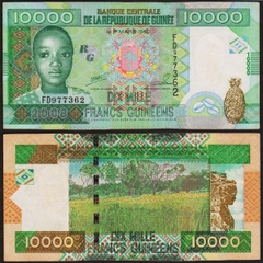 10000 francs Guinea 2008