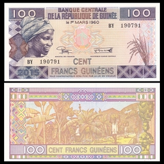 100 francs Guinea 2015
