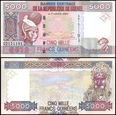 5000 francs Guinea 2006