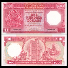 100 dollars Hong Kong 1987 - HSBC