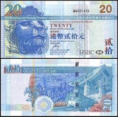 20 dollars Hong Kong 2009 - HSBC
