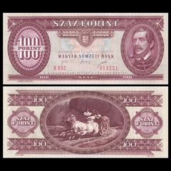100 forint Hungary 1975