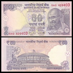 50 rupees India 2001