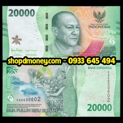 20000 rupiah Indonesia 2022