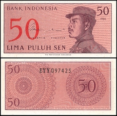 50 sen Indonesia 1964