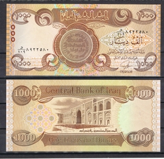 1000 dinars Iraq 2013