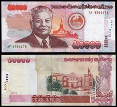 50000 kip Laos 2004