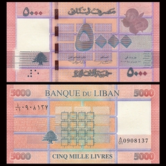 5000 livres Liban 2012