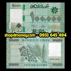 100000 livres Liban 2011