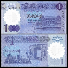 1 dinar Libya 2019 polymer