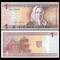 1 litas Lithuania 1993