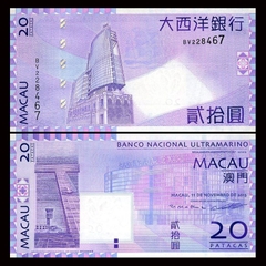 20 patacas Macau 2013 - BNU