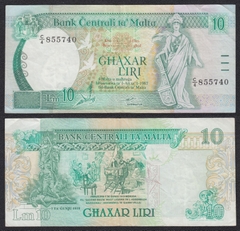 10 liri Malta 1967