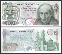 10 pesos Mexico 1974