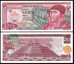 20 pesos Mexico 1977