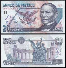 20 pesos Mexico 1994