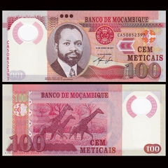 100 meticais Mozambique 2011 polymer