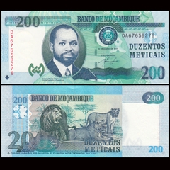 200 meticais Mozambique 2011