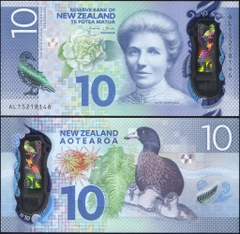 10 dollars New Zealand 2015 polymer
