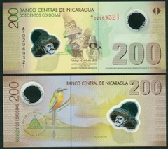 200 cordobas Nicaragua 2007 polymer
