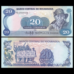 20 cordobas Nicaragua 1985