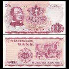 100 kroner Norway 1975