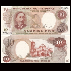 10 pesos Philippines 1969