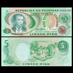5 pesos Philippines 1978