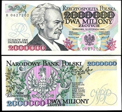 2 triệu zlotych Polad 1993