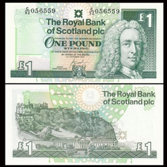 1 pound Scotland 2001 - Royal Bank of Scotland