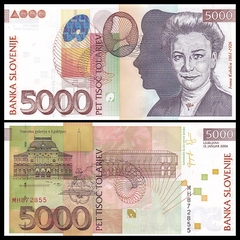 5000 tolarjev Slovenia 2004