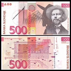 500 tolarjev Slovenia 2005