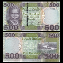 500 pounds South Sudan 2018