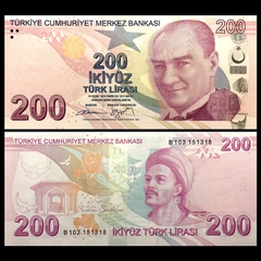 200 lira Turkey 2009