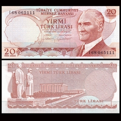 20 lira Turkey 1970