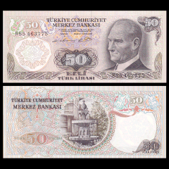 50 lira Turkey 1976